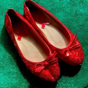 Ruby Slippers, size 8/12 or 9